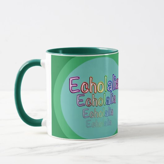 Echolalia NeuroDivergent Rebel Tasse (Links)