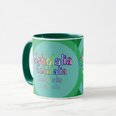 Echolalia NeuroDivergent Rebel Tasse (Vorderseite Links)