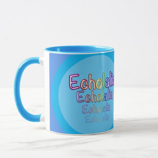 Echolalia NeuroDivergent Rebel Tasse (Links)