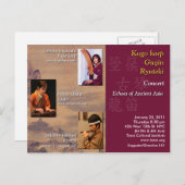 Echos aus dem antiken Asien Postkarte (Vorne/Hinten)