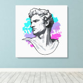 Echos der Antike: griechische Skulptur Leinwanddruck (Insitu (Holzboden))