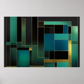 Echos der Geometrie Poster (Vorne)