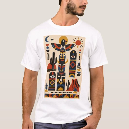 Echos der roten Wüste T-Shirt (Vorderseite)