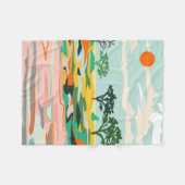 Echos der Sahara Fleecedecke (Vorderseite (Horizontal))