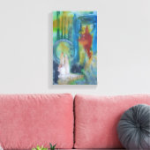 Echos der Serenität Leinwanddruck (Insitu (Wohnzimmer))