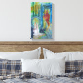 Echos der Serenität Leinwanddruck (Insitu (Schlafzimmer))
