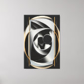 Echos der Unendlichkeit Leinwanddruck (Vorderseite)