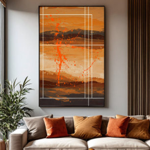 Echos der Wüste Leinwanddruck