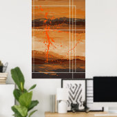 Echos der Wüste Poster (Heimbüro)