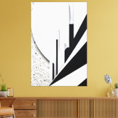 Echos der Zukunft Leinwanddruck (Insitu (Wohnzimmer))