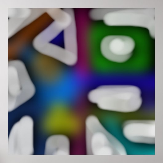 Echos des Rahmens Poster (Vorne)