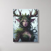 Echos des verzauberten Waldes Leinwanddruck (Vorderseite)