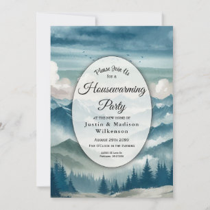 Echos durch das Party der Misty Pines Housewarming Einladung