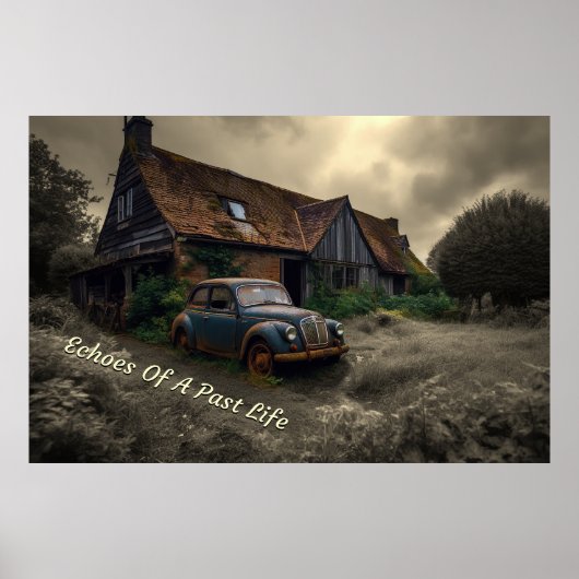 Echos eines Konzepts der räumlichen Begrenzung in  Poster (Vorne)