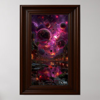 Echos eines zersplitterten Universums Poster