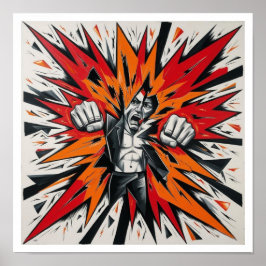 Echos explodieren poster