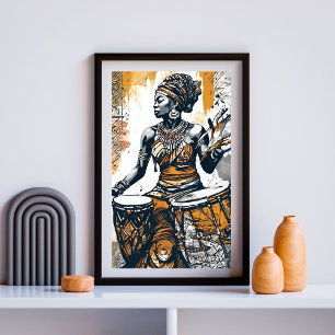 Echos ihres ancestralen Feuers Poster