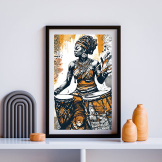 Echos ihres ancestralen Feuers Poster