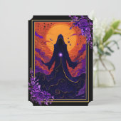 Echos im Rauch Einladung (Stehend Vorderseite)