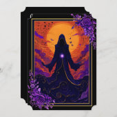 Echos im Rauch Einladung (Vorne/Hinten)