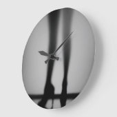 Echos im Schatten Große Wanduhr (Winkel)