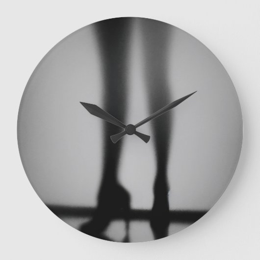 Echos im Schatten Große Wanduhr (Vorderseite)