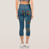 Echos of Geometry Capri Leggings (Rückseite)