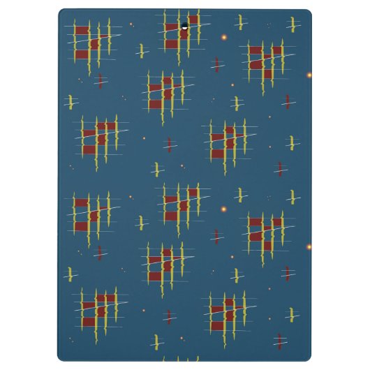 Echos of Geometry Klemmbrett (Rückseite)