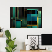 Echos of Geometry Poster (Heimbüro)