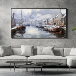 Echos of the Past: Viktorianisches Fischleben Poster