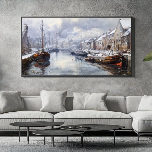 Echos of the Past: Viktorianisches Fischleben Poster