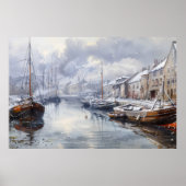 Echos of the Past: Viktorianisches Fischleben Poster (Vorne)