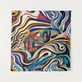 Echos of the Veiled Spectrum - Wandteppich (Vorderseite (Horizontal))