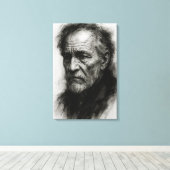 Echos of Time - Die schweigende Widerstandskraft ä Leinwanddruck (Insitu (Holzboden))