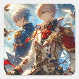 Echos of War: Flüstern des Friedens Quadratischer Aufkleber