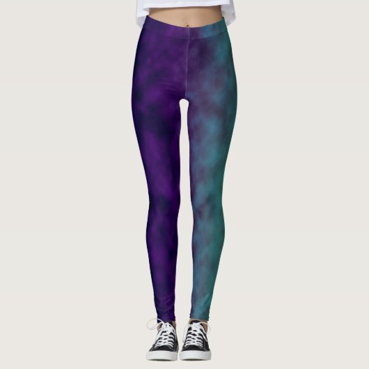 Echos von Amethystflut Leggings (Vorderseite)