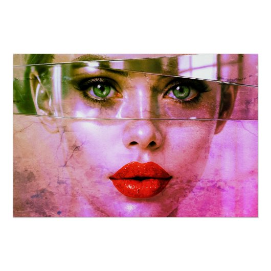 Echos von Morgen: Futuristische Mode und Technik Poster (Vorderseite)