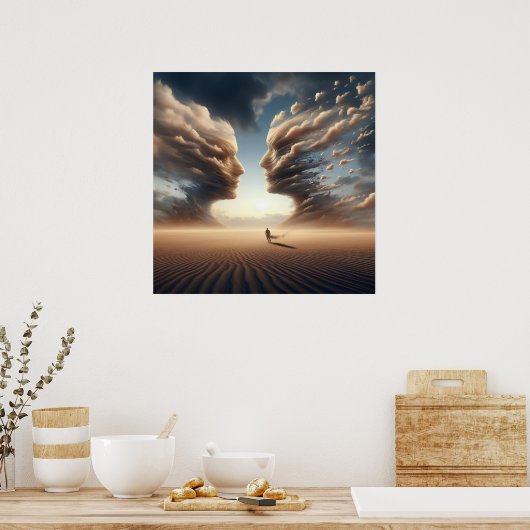 Echos zwischen uns poster (Küche)