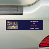 ECHS Baseball-Autoaufkleber (personalisiert) Autoaufkleber (Auf Auto)