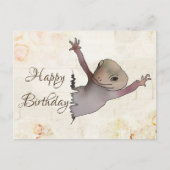 Echse im Riss Postkarte (Vorderseite)