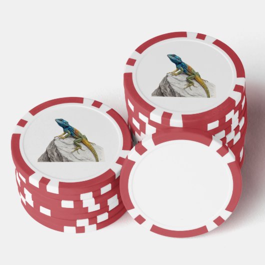 Echse Pokerchips (Stapel)