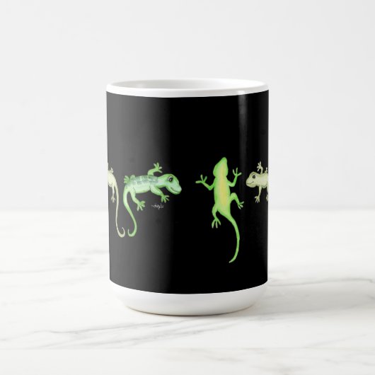 Echsen Kaffeetasse (Mittel)