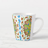 Echsen-Mandala Milchtasse (Rechts)