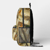 Echsen-Tarn-Rucksack  Bedruckter Rucksack (Rechts)