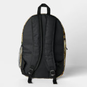 Echsen-Tarn-Rucksack  Bedruckter Rucksack (Rückseite)