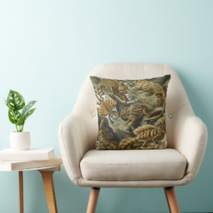 Echsen von Ernst Haeckel Vintage Lacertilia Tier Kissen