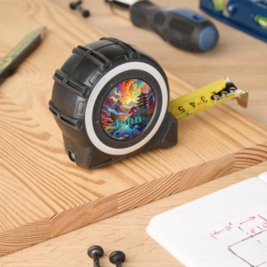 Echsenblätter & Farbe Maßband