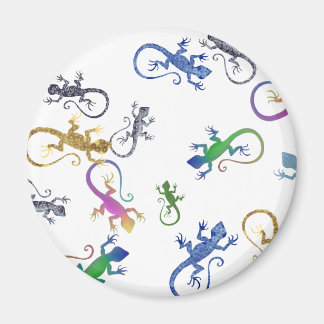 Echsengewusel Magnet