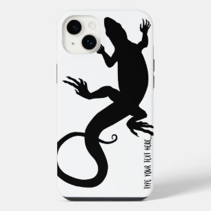Echsenkunst-iPhone-Hüllen Personalisierte Reptilie iPhone 14 Plus Hülle
