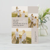 Echt ausgestorbene Ankündigung der Schwangerschaft (Stehend Vorderseite)